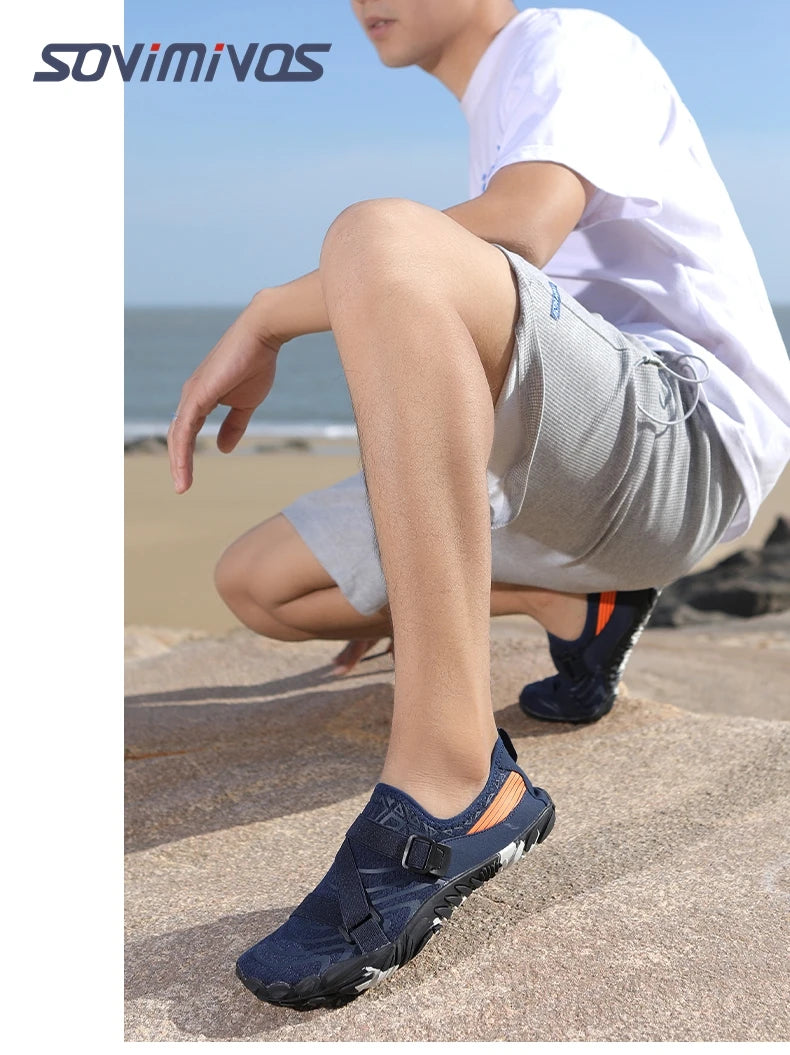 Giày Chạy Bộ Tối Giản Nam Nữ Đế Mỏng Rộng Ngón