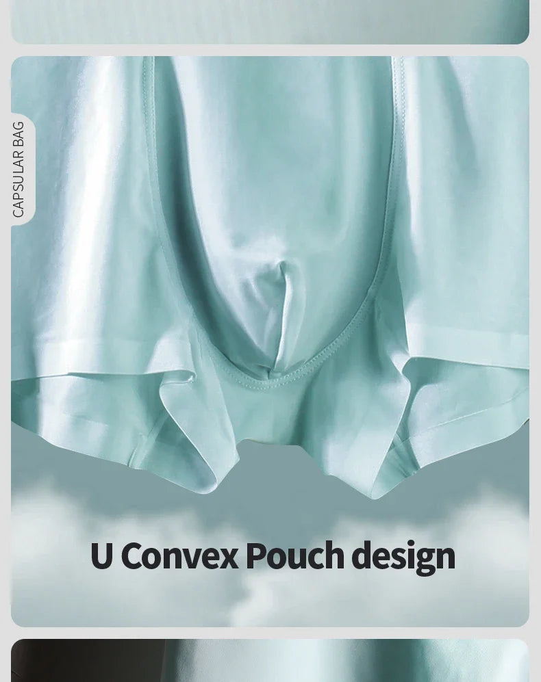 Quần lót nam 3PC, thoáng khí, phong cách cá tính.