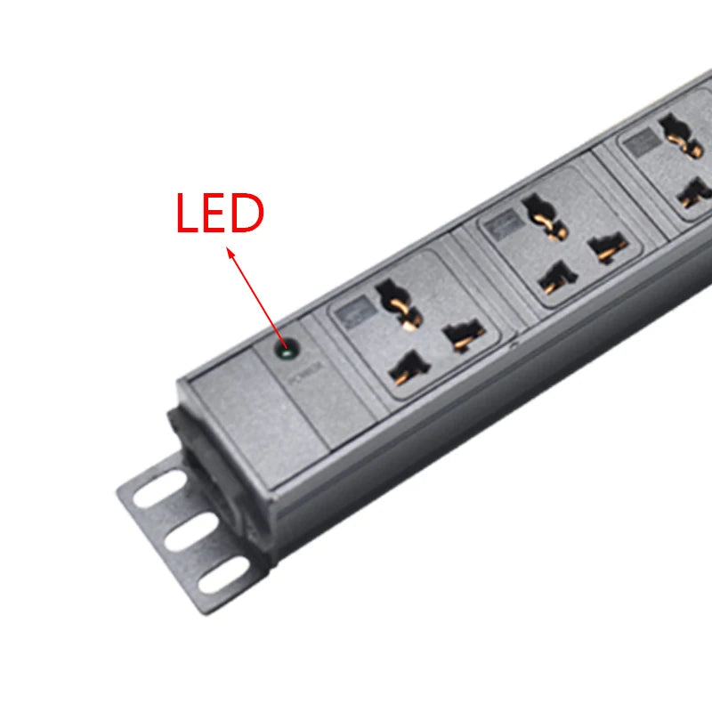 Ổ Cắm PDU Đa Năng 2-8 Lỗ, Phích UK, Chất Lượng Cao - Daisan Mart
