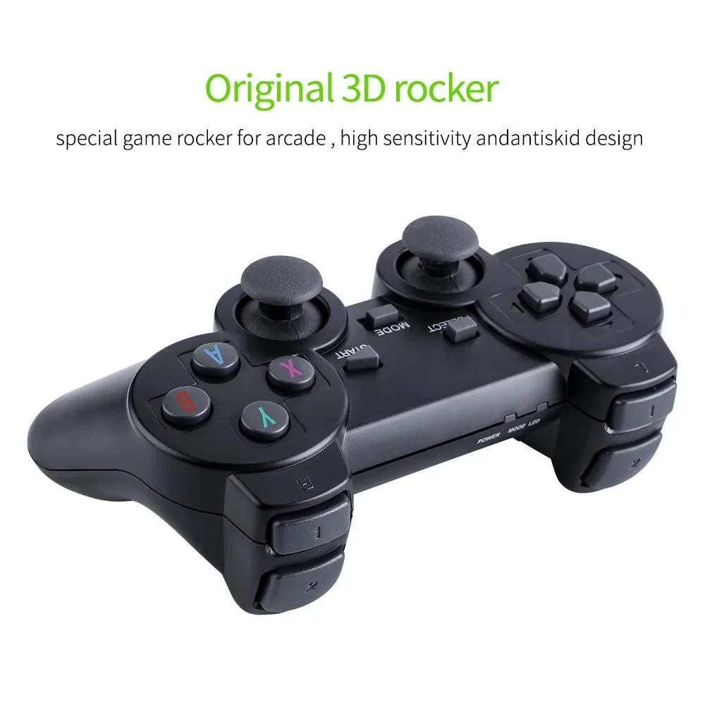 Máy chơi game 64+M8 20.000 trò 2 tay cầm không dây 4K - Daisan Mart