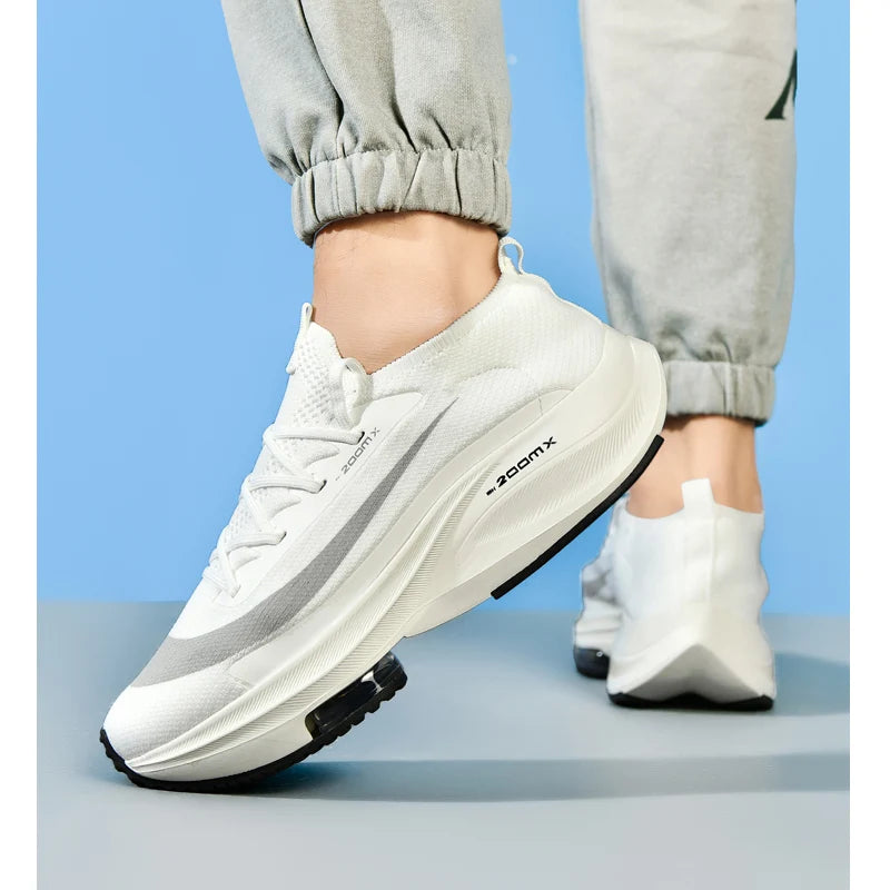 Giày Thể Thao Đệm Khí Unisex Thoáng Khí Thời Trang