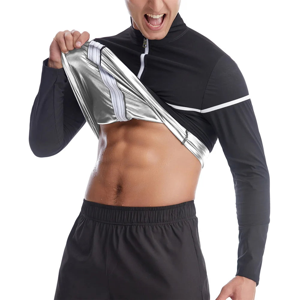 Áo Sauna Nam Naisstoo Giảm Cân, Đốt Mỡ, Tập Gym - Daisan Mart