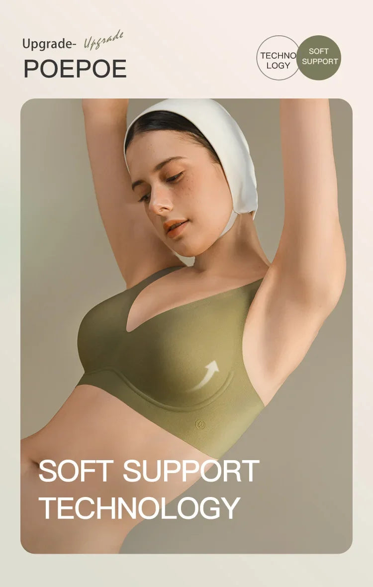 Áo Ngực Không Gọng Nâng Đỡ Êm Ái SUJIIN Cho Phái Đẹp