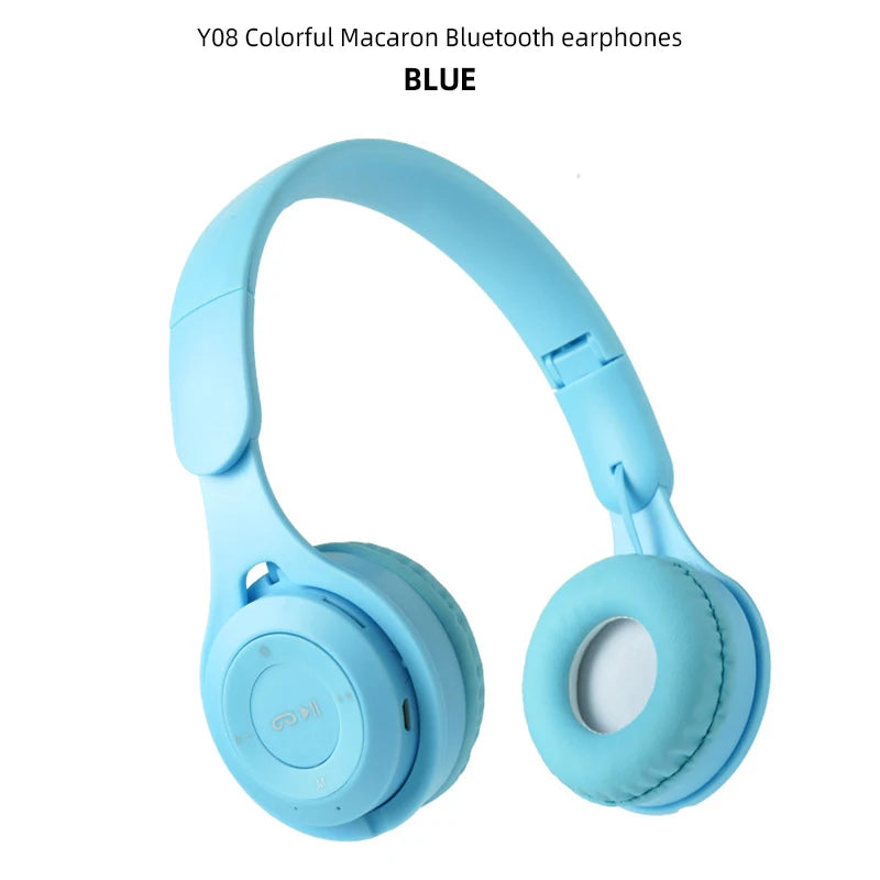 Foldable Bluetooth headphones for kids with standard sound