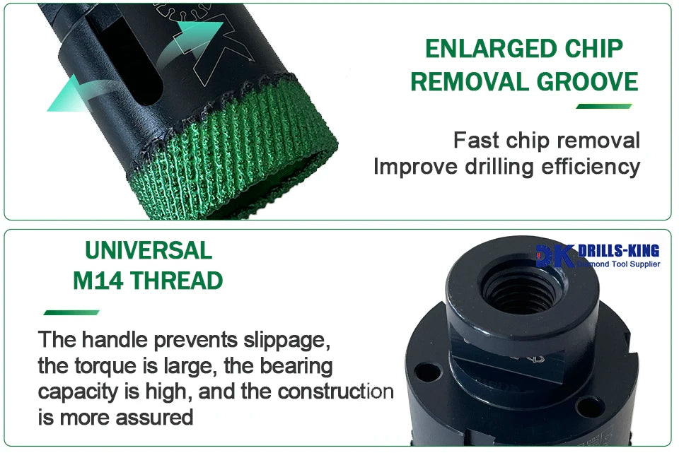 Mũi Khoan Kim Cương 6-68mm Cho Gạch & Gốm Sứ - Daisan Mart