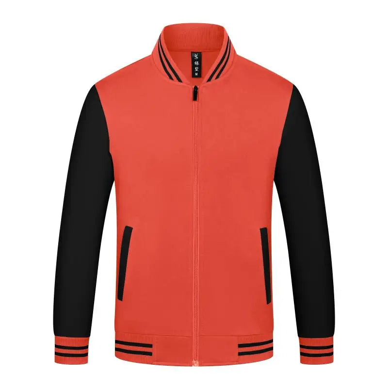 Unisex Sports Bomber Jacket Large Size 4XL