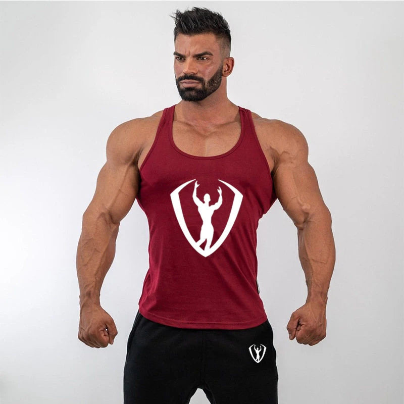 Áo Ba Lỗ Thể Hình Nam - Gym Cotton Không Tay - Daisan Mart