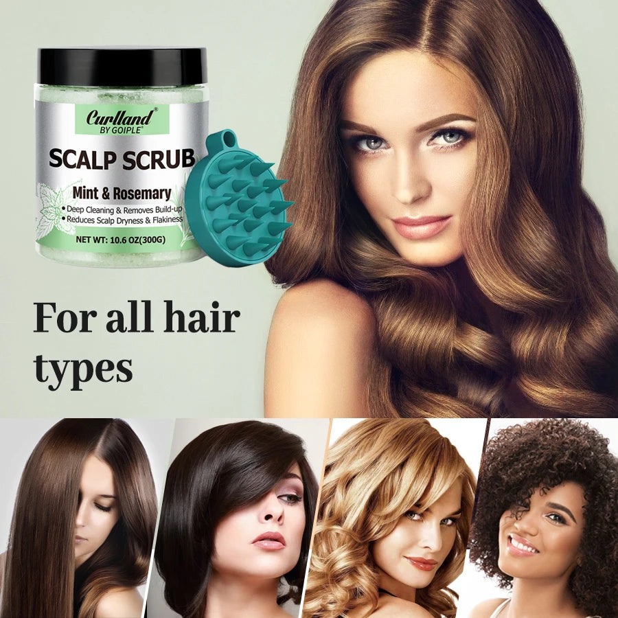 Tẩy Tế Bào Chết Bạc Hà Hương Thảo Dầu Gội 300g