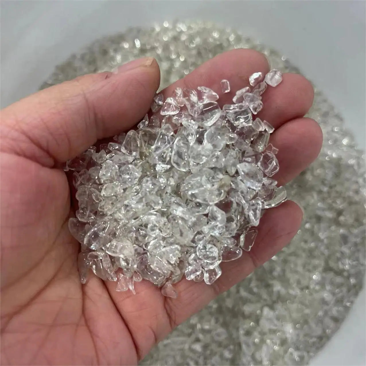 Natural Rose Quartz Stone - Decoration &amp; Healing