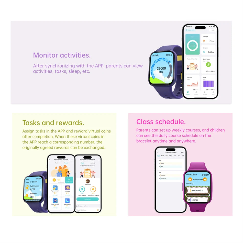 Đồng Hồ Thông Minh Thể Thao Trẻ Em 2025 - Quà Tặng Sành Điệu