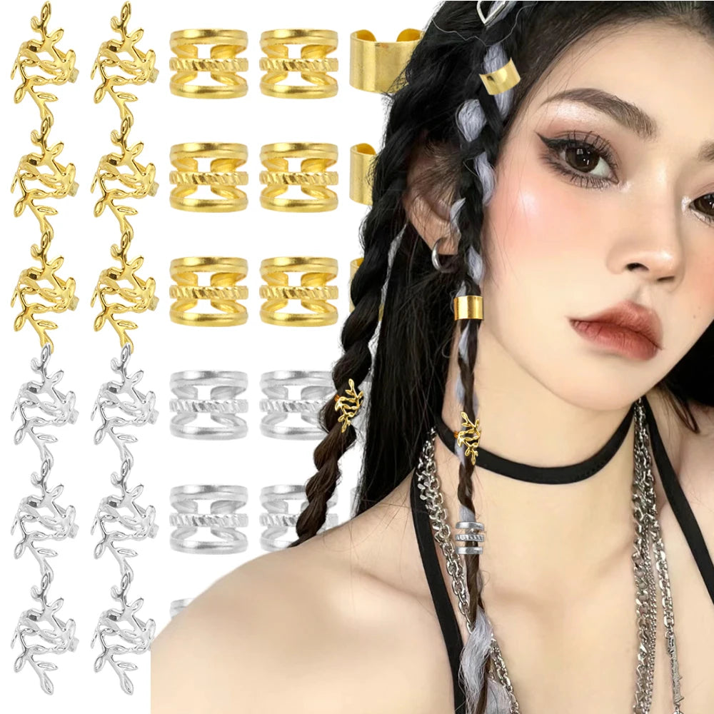 Vòng Trang Sức Tóc 100 Chiếc - Phụ Kiện Tóc Sành Điệu