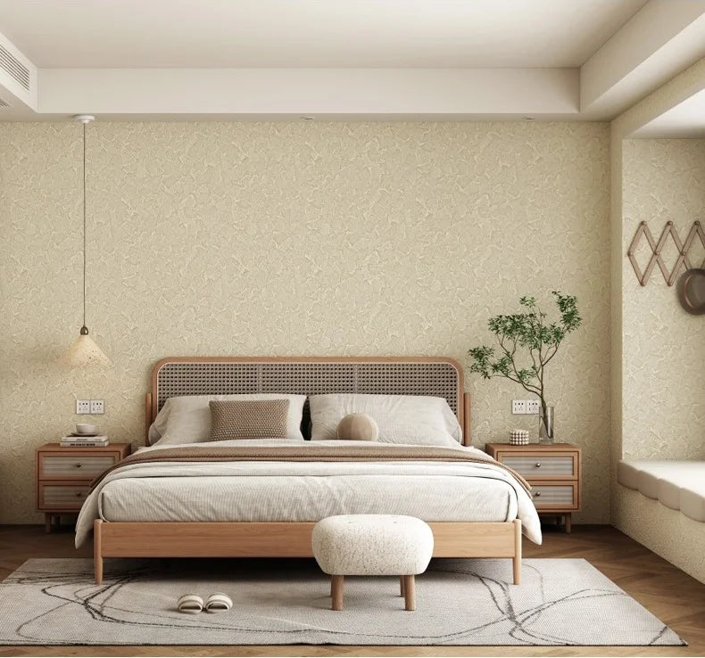 Peel and Stick Fake Travertine Self-Adhesive Wallpaper Imitation Natural Stone Wall Decor Wall Stickers for Living Room Bedroom