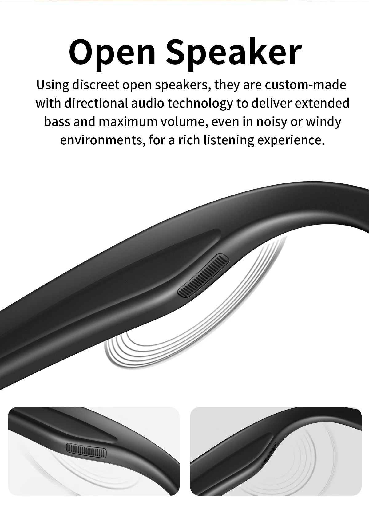 Sunglasses Smart Glasses 8 Million Pixels Recording Videos AI Photo Recognition Answer Translation 270mAh Bluetooth Glasses New