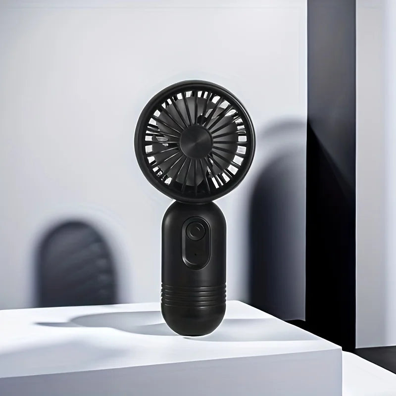 USB Mini Rechargeable Portable Fan with 3 Speeds, Handheld Fan for Gift Choice, Perfect For Office, Outdoor, Travel, Camping - Daisan Mart