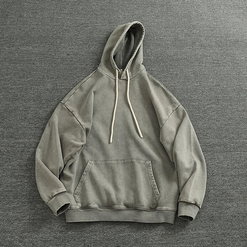 New Warm Kangaroo Pocket Cotton Men's Hoodie