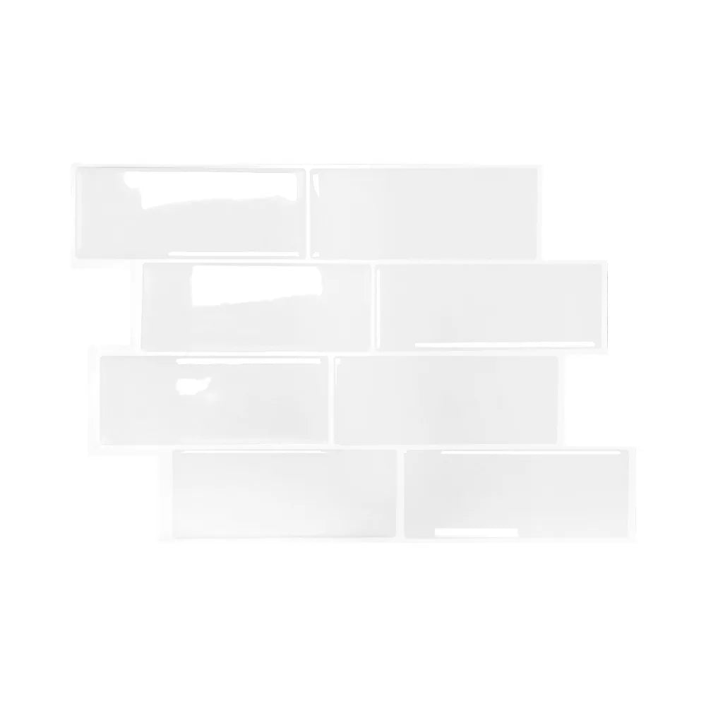 1Pcs New Self-adhesive 3D Wall Tile PVC DIY Wall Sticker Multifunction Waterproof Peel and Stick Wallpaper Home Decor