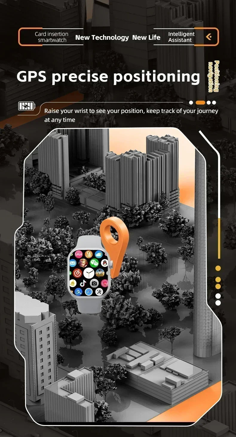 Đồng Hồ Thông Minh CD20 - Màn Hình Lớn, Camera Xoay