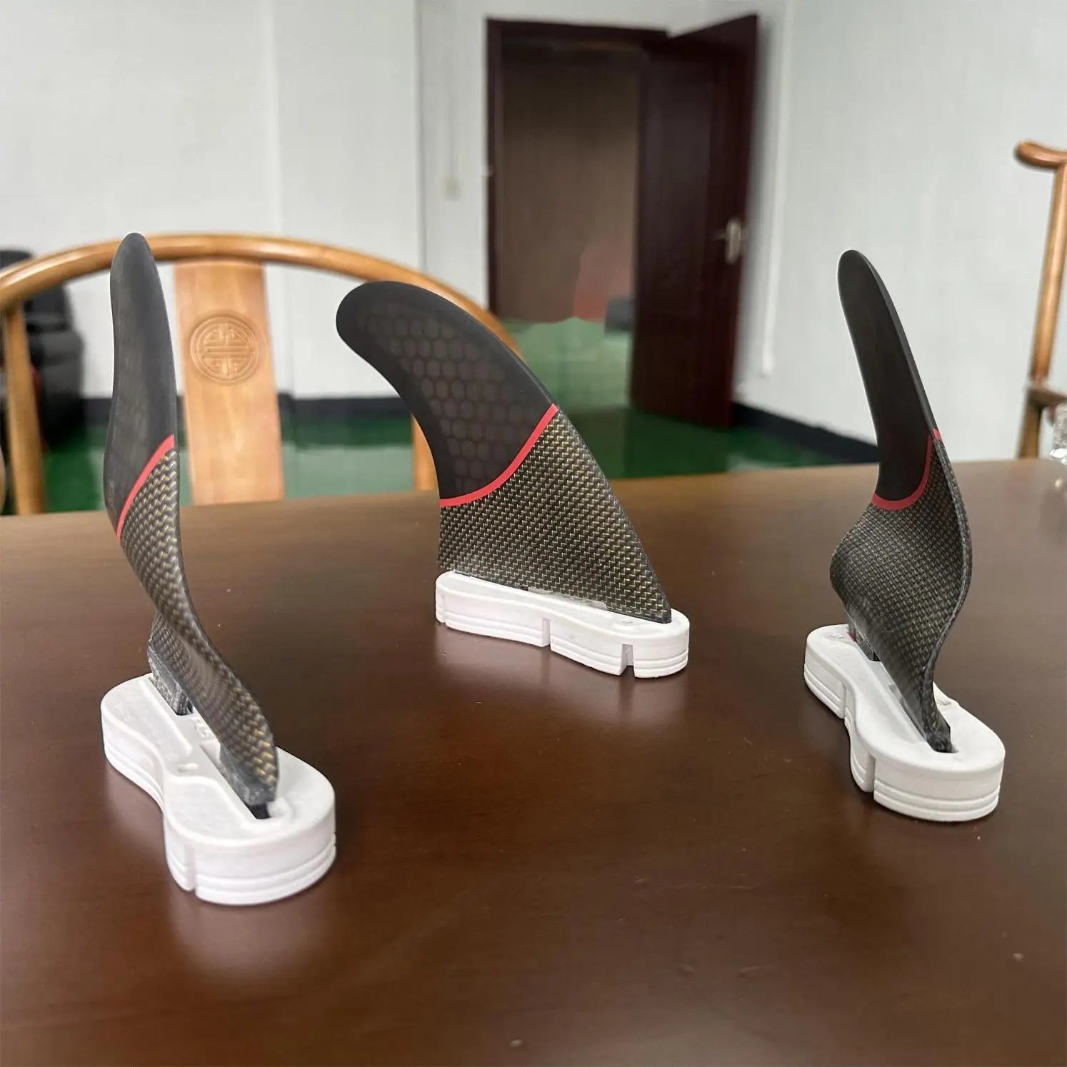 Recommend Surf Fins[Curving]  FCS2 Half carbon /Big Honeycomb Surfboard Fin Suitable for large waves Size M Free key and bag