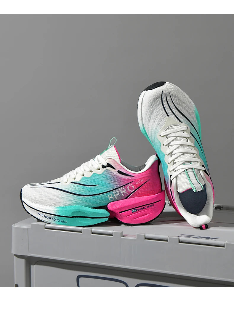 Giày Chạy Bộ Marathon 2025 Đệm Khí Siêu Nhẹ Nam Nữ