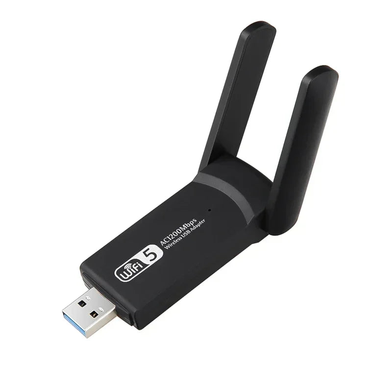 USB Wifi AC1200 Băng Tần Kép 1200Mbps Có Ăng Ten
