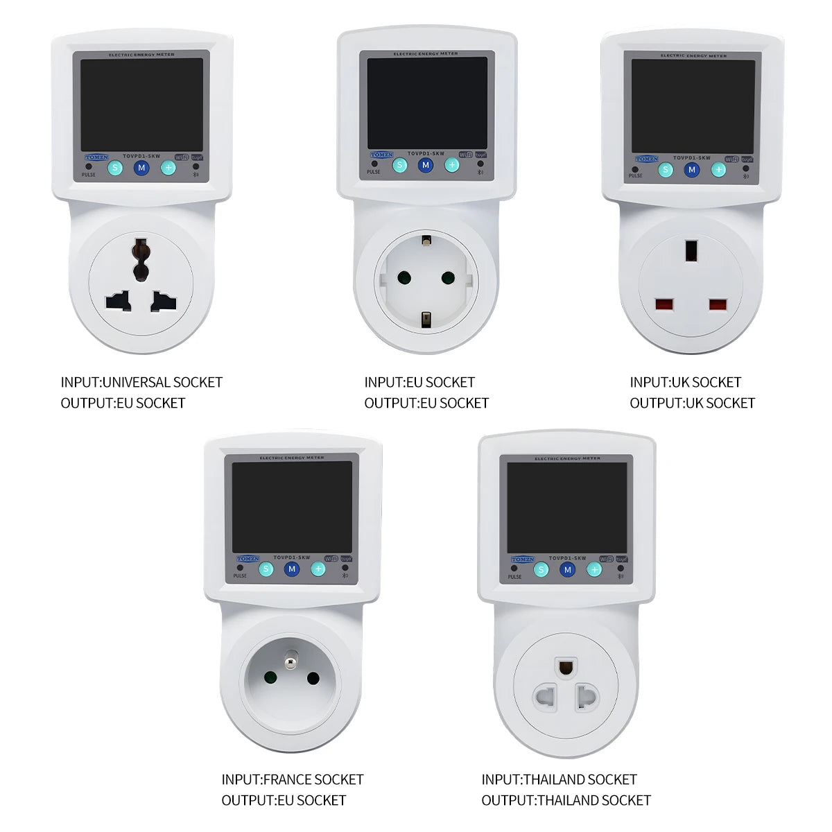 TOMZN SKW Smart Socket Multi-function WiFi 16A Bluetooth