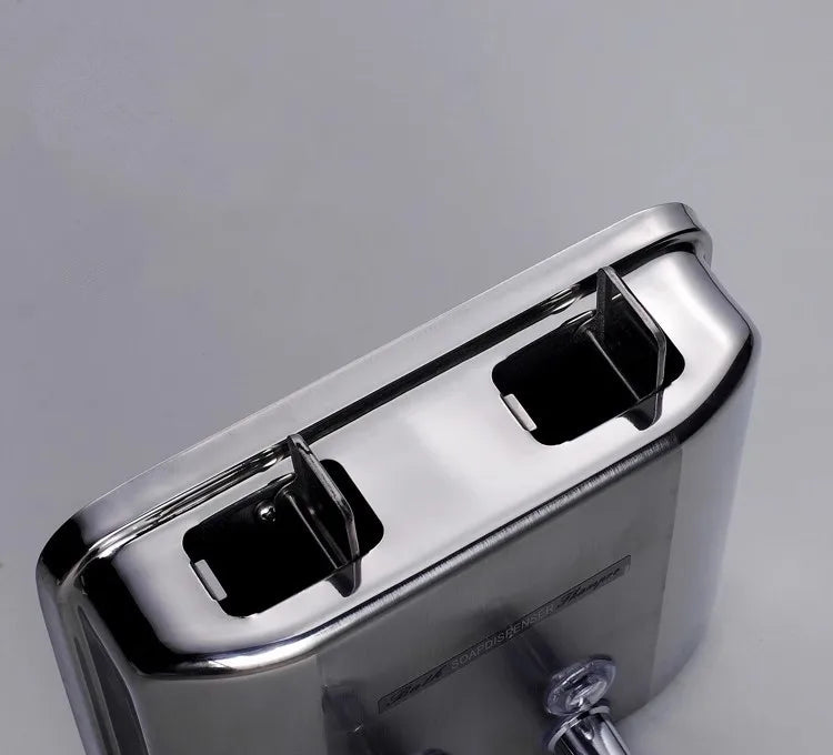 Bình Xà Phòng Treo Tường Inox Vàng Sang Trọng 304 - Daisan Mart