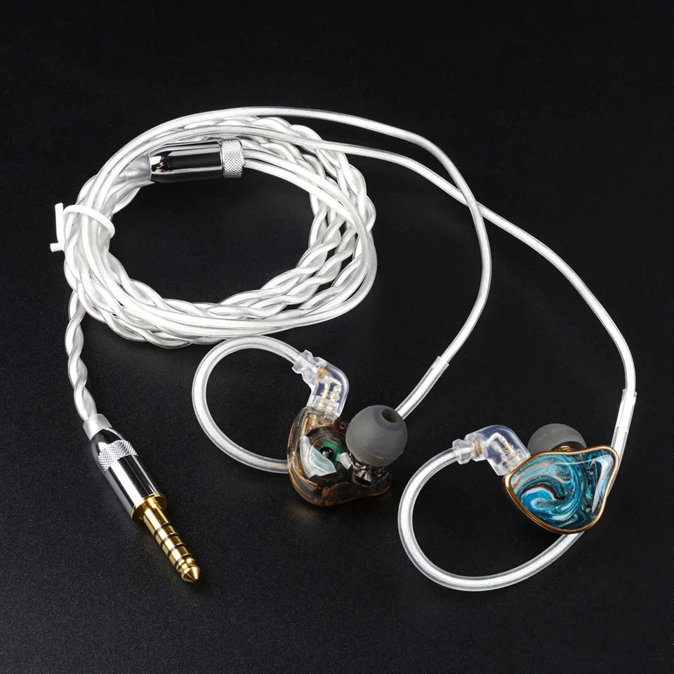 Rosewood Headphones NX7MK4 HIFI 7 Drivers Replace Sound Filter