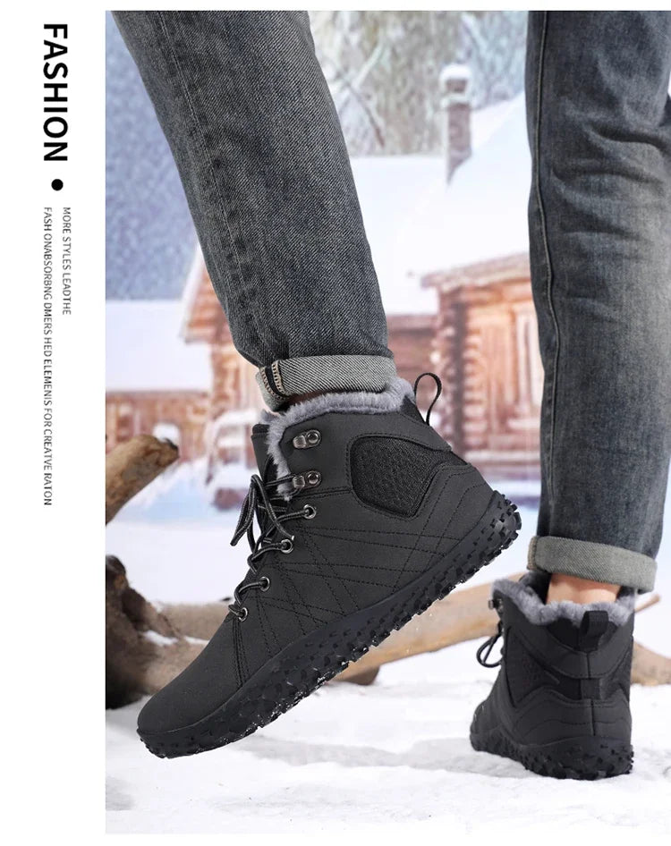 Zero Drop Warm Waterproof Unisex Winter Shoes