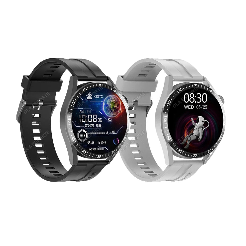 Đồng hồ thông minh 5 Pro 2025, màn HD, GPS, NFC, IP68