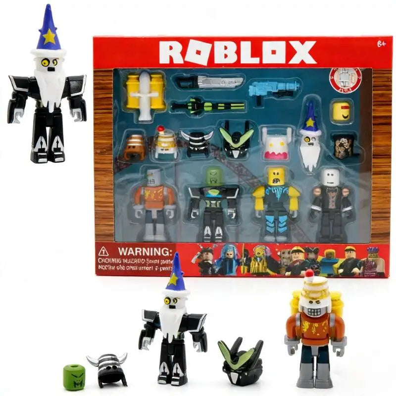 Roblox Game Robot World Champion Style Toy with Accessories Children's Birthday Gift Cartoon Boxed Model for Kids - Daisan Mart