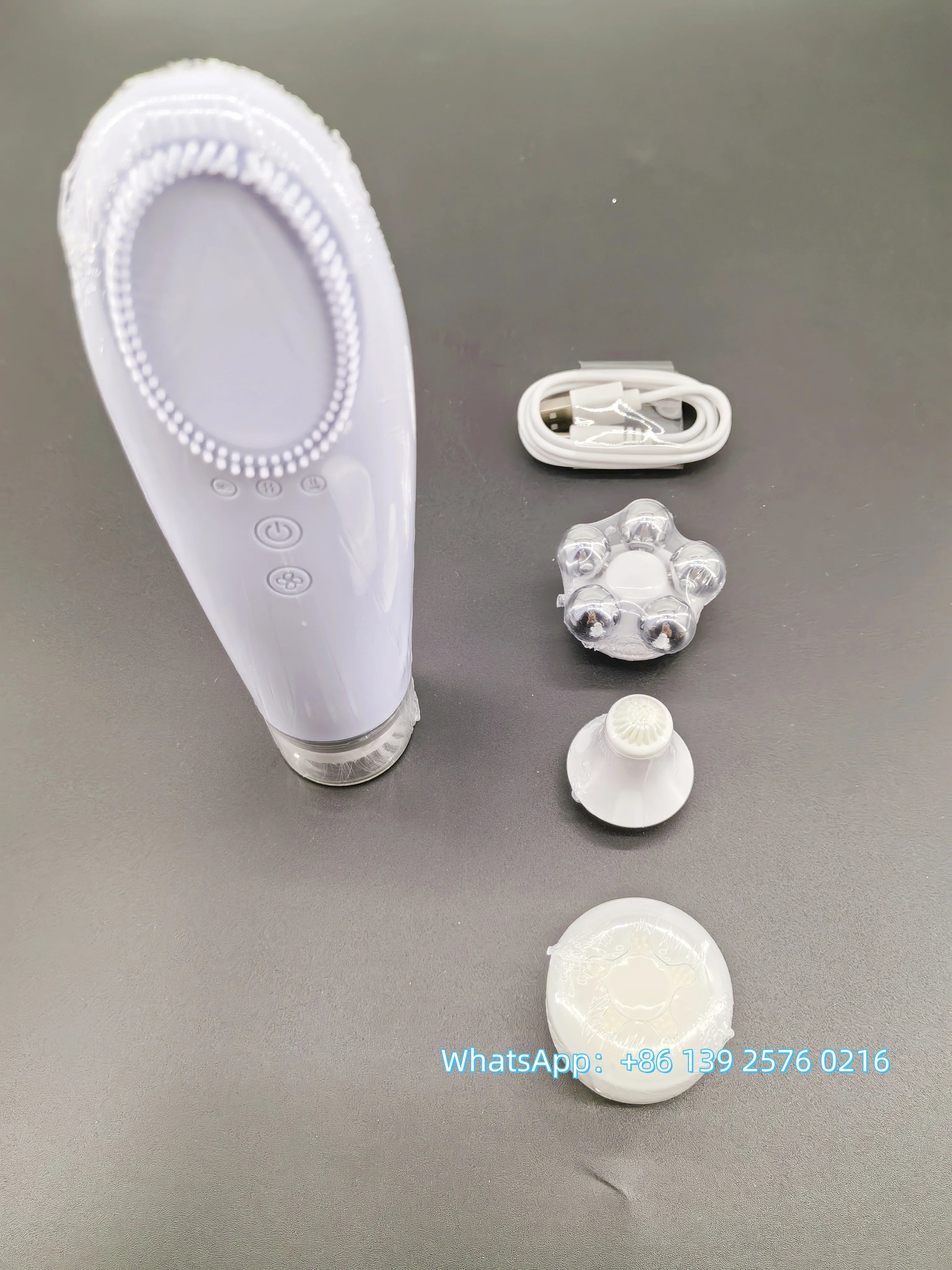 Multi-function Deep Cleansing Warm Vibrating Facial Cleanser