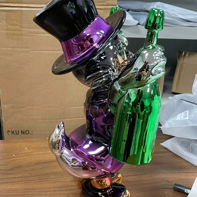 Modern Plastic Sculptures - Luxurious and Stylish