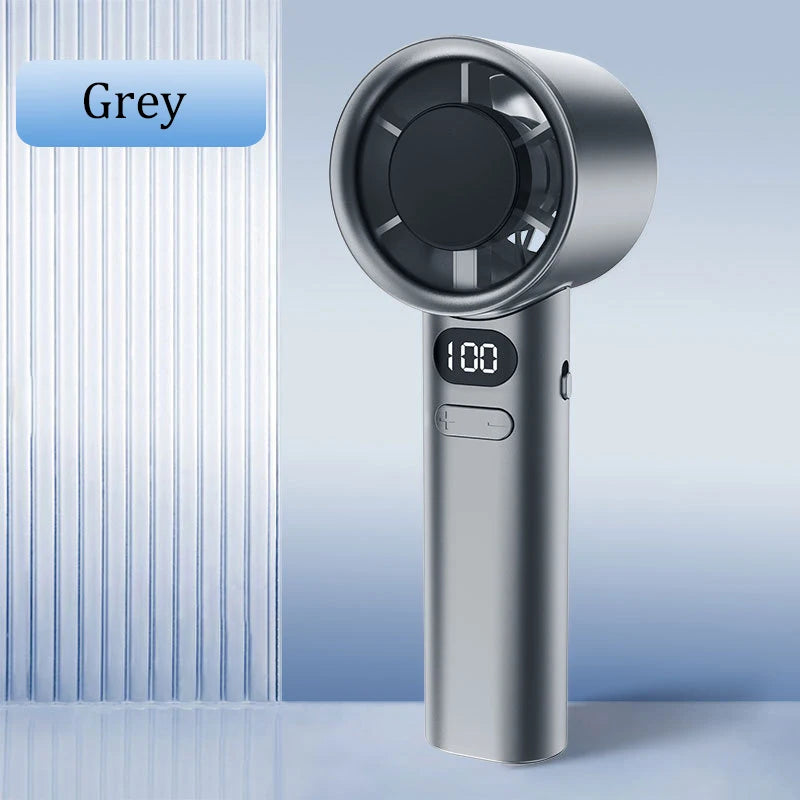 Xiaomi New Mini Handheld Fan 120 Speed ​​Portable Desktop Fans Instant Cooling with Ice Mode Rechargeable Stylish Fan for Women