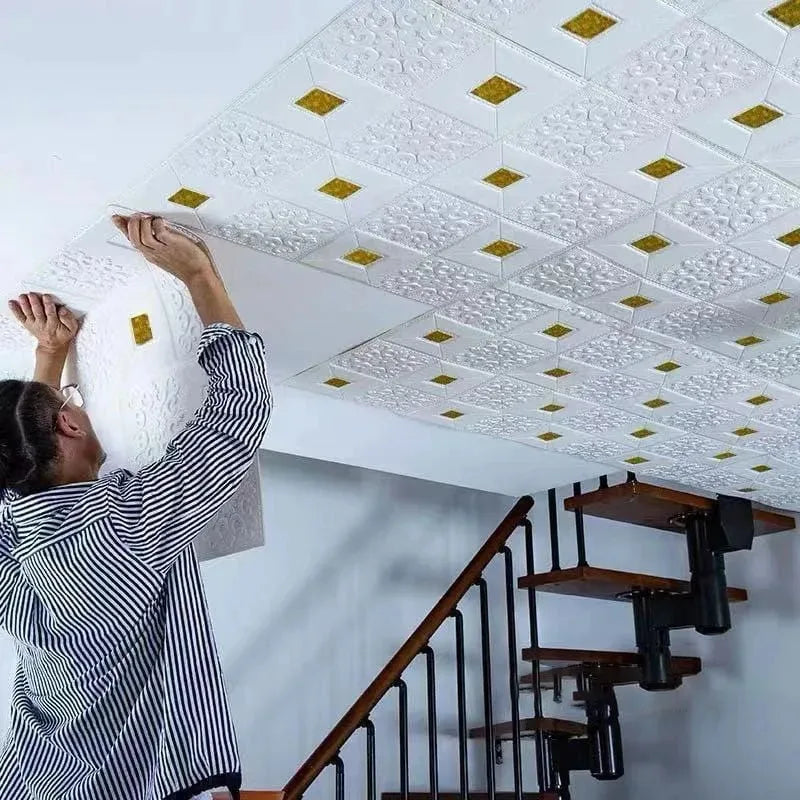 3D wall panels with decorative waterproof brick patterns