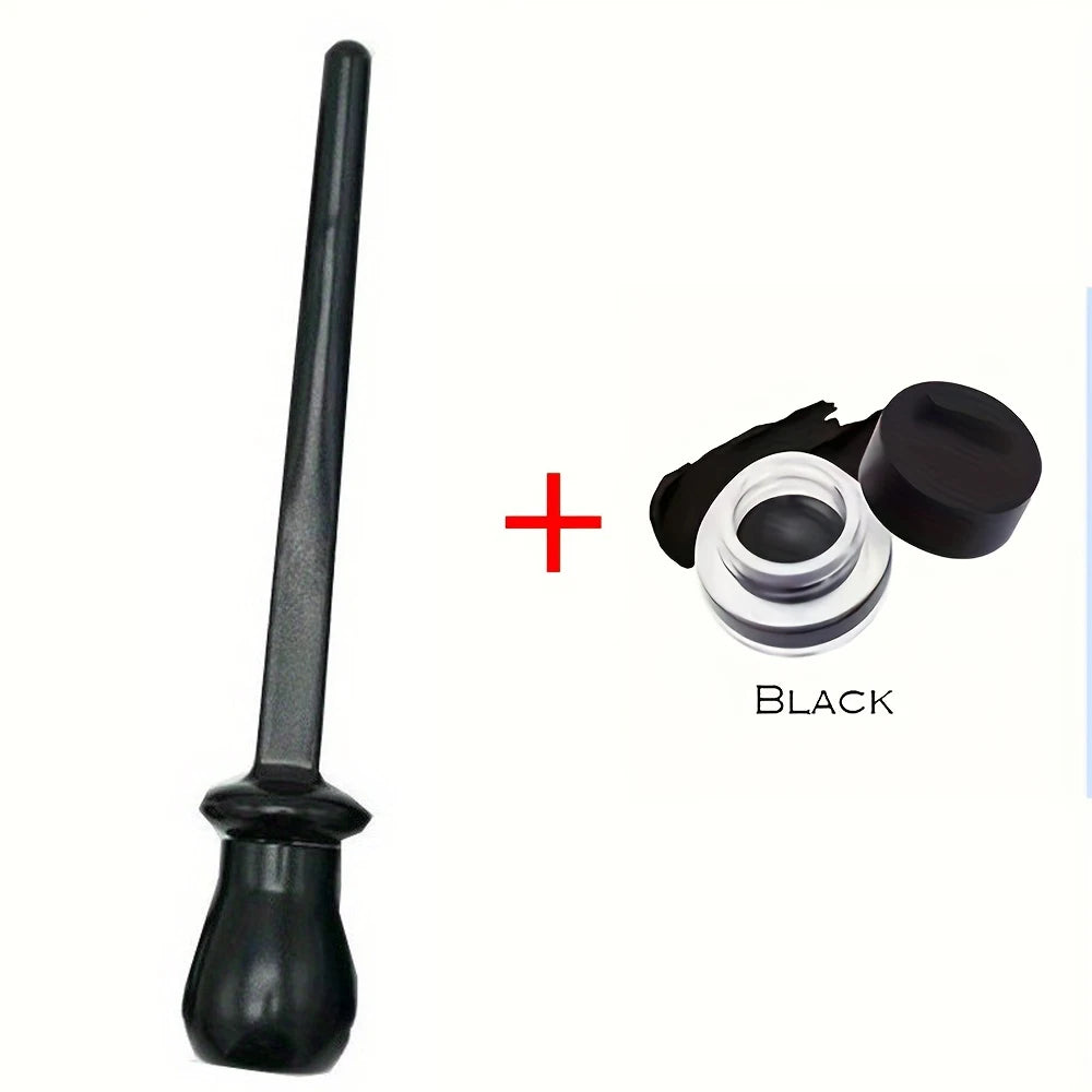 Convenient Waterproof, Smudge-Free Silicone Eyeliner Brush