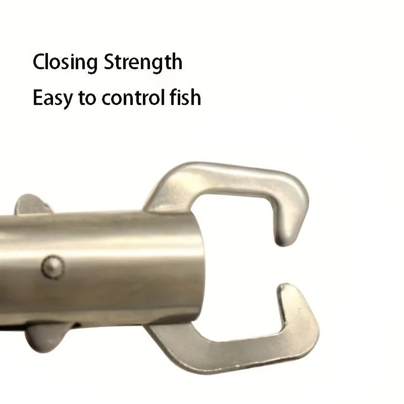 3-in-1 Fishing Tool Combo: Lure Pliers, Fish Gripper & Scale | Stainless Steel Saltwater Resistant with Rubber Handle