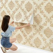 Classic Luxury Wallpaper Self-adhesive Thickened 3D Carving Design Room Decoration Background Stickers Waterproof Moisture-proof
