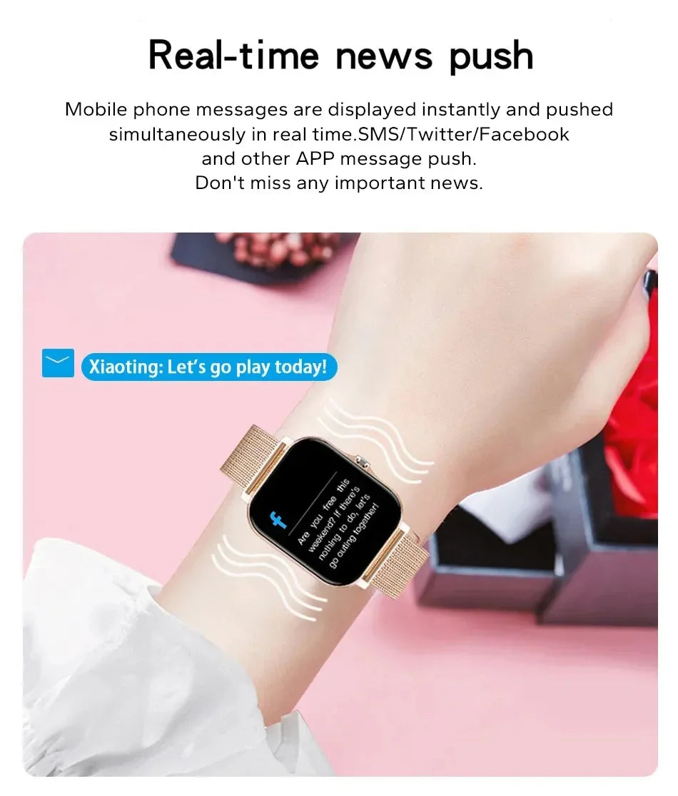 1.44 inch touch screen smart watch Bluetooth Android