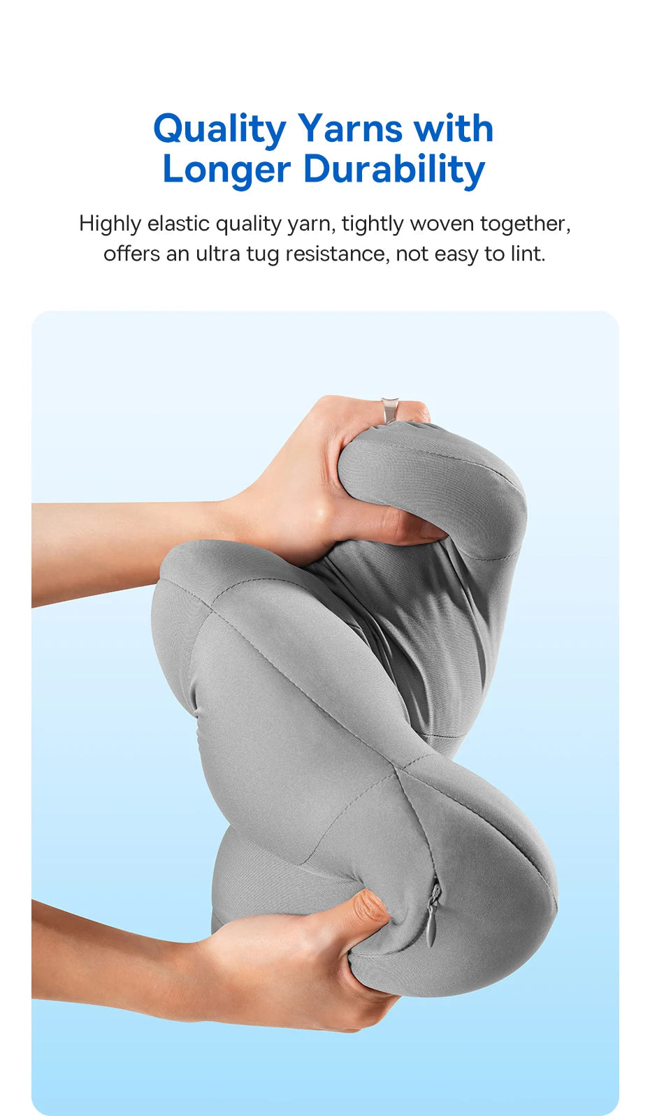 Baseus Car Neck Pillow Headrest Waist 3D Memory Foam Seat Support for Travel Neck Rest Breathable Car Back Lumbar Cushion Gadget - Daisan Mart