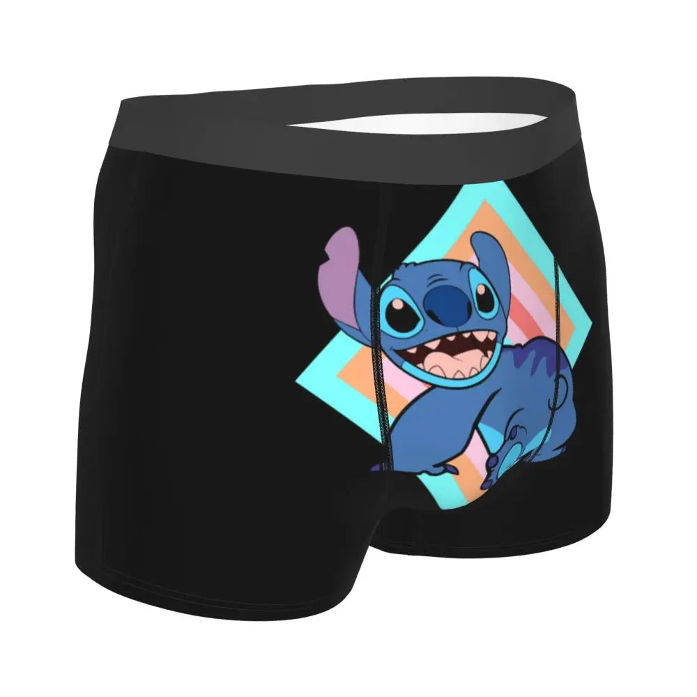 Quần Sịp Nam Lilo Stitch Thoải Mái Phong Cách Anime