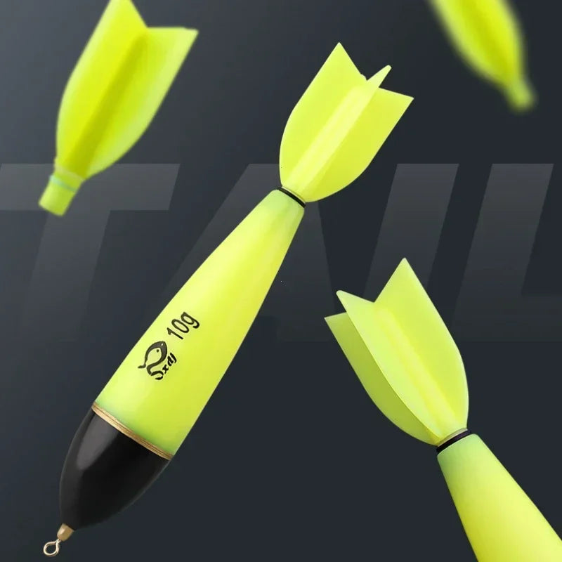 Phao Câu Đêm Ngày Phát Sáng Dài Nhạy Rocket