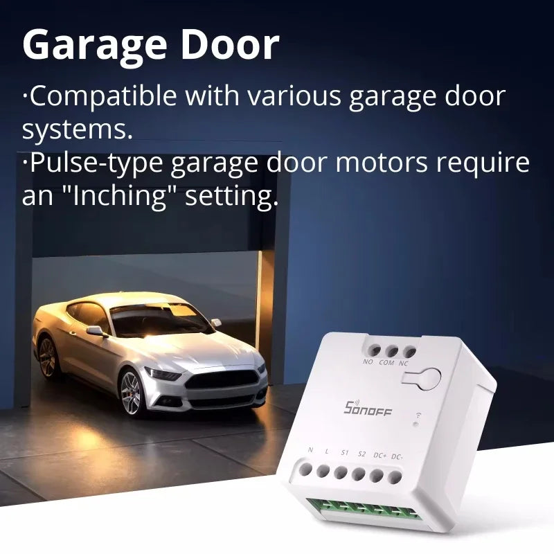 SONOFF MINI-D Smart Wi-Fi Switch for Garage
