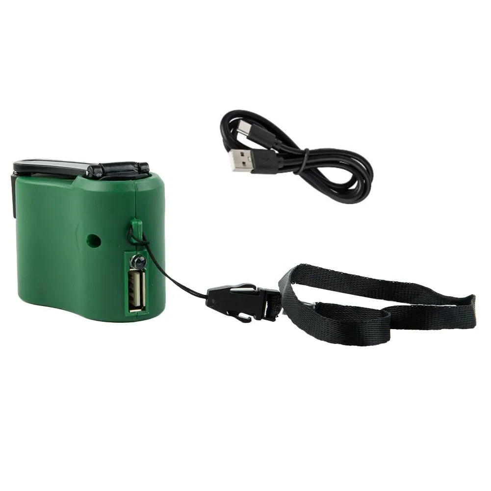 USB Hand Crank Charger For Outdoor Phones
