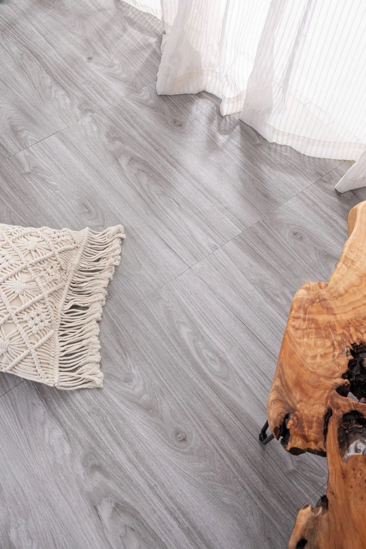 Thickened Self-Adhesive Floor Tiles Imitation Wood Grain Waterproof Non-Slip for Living Room Toilet Kitchen Home Floor Decor