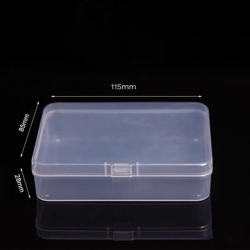 Mini Rectangular Dustproof Plastic Jewelry Box