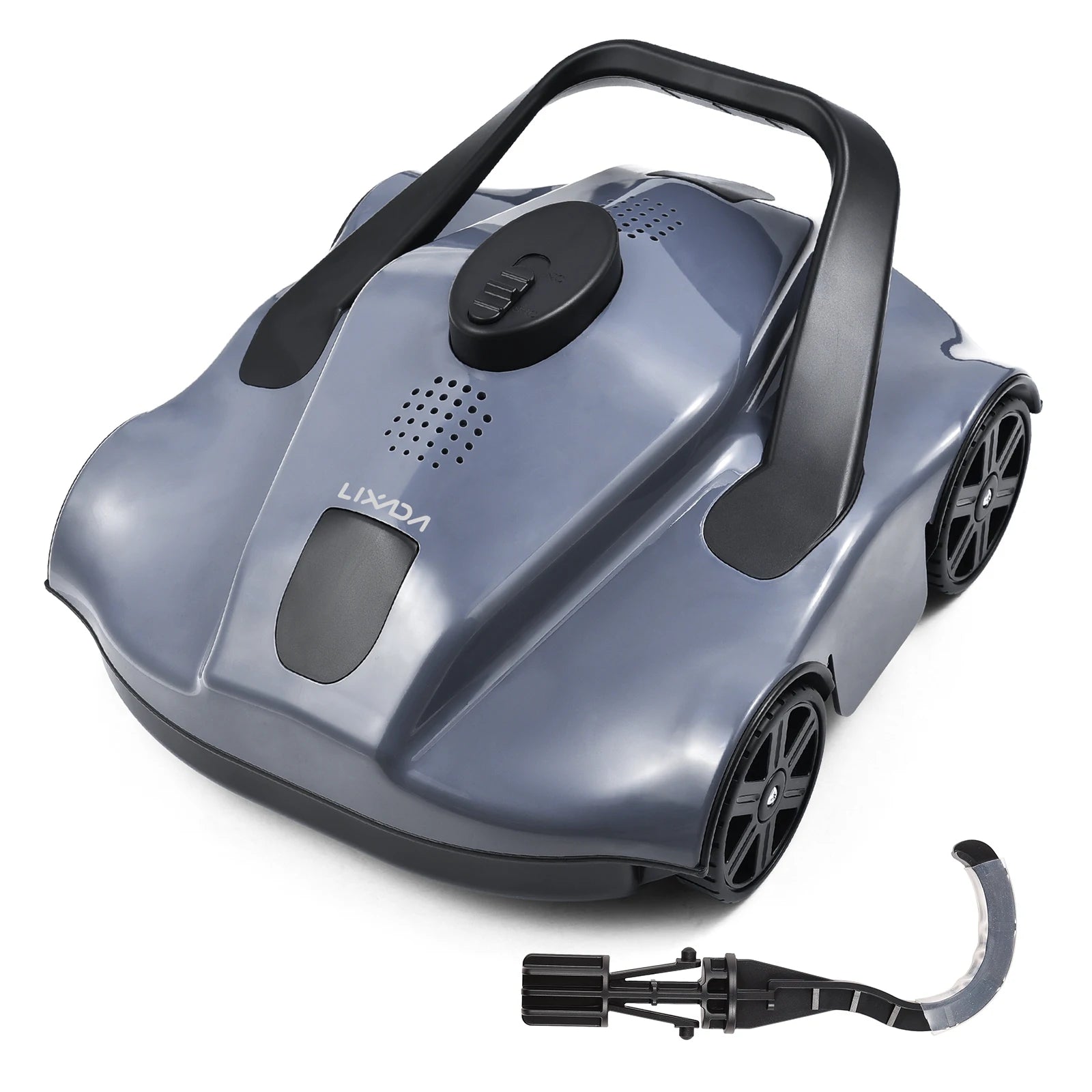 Pool Vacuum Automatic Robotic Pool Cleaner Cordless Robotic Pool Vacuum for In Ground Flat Pools Cordless Robotic Pool Cleaner