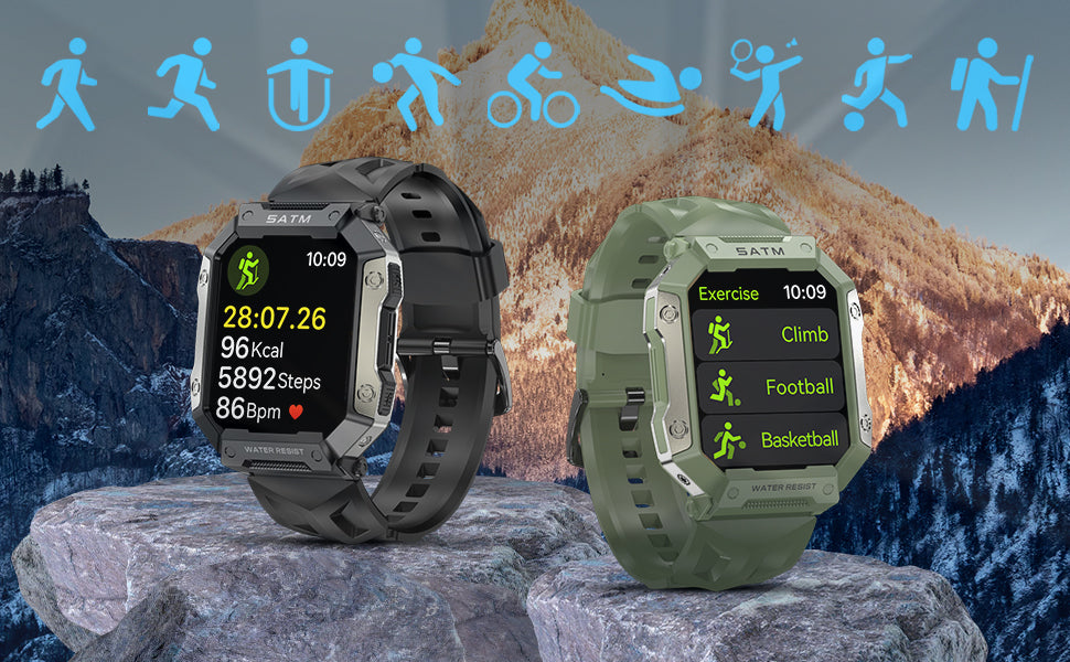 2025 Multi-function Sports Smart Watch Waterproof