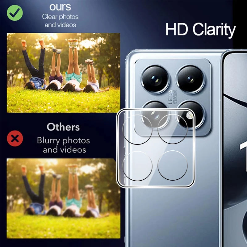 Tempered Glass Camera Protection for Xiaomi 14T/15T Pro (3 Pieces)