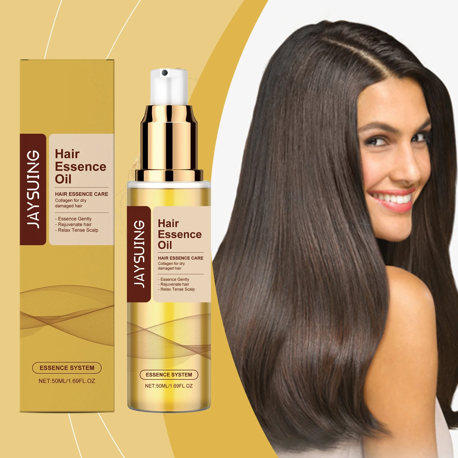 Tinh Dầu Dưỡng Tóc Mượt Mềm Ngừa Chẻ Ngọn 50ml