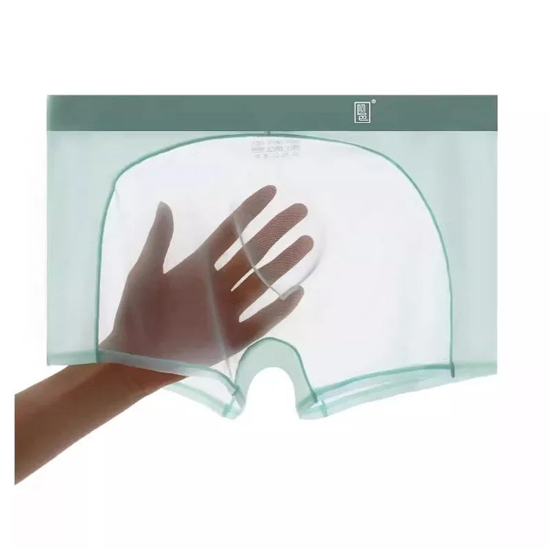 Quần Lót Nam Siêu Mỏng Lưới Thoáng Mát Ice Silk